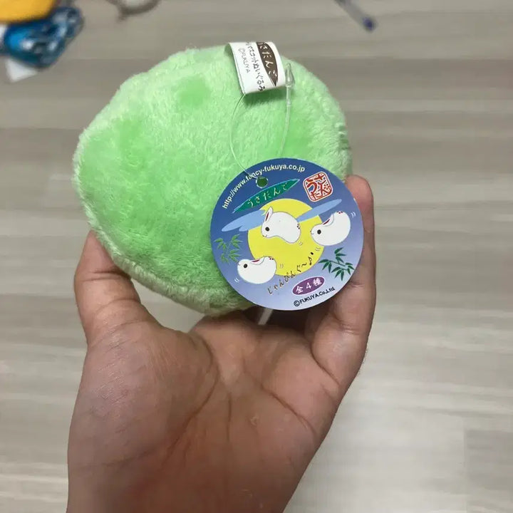 [BUNJANG] Usadang-o Green Mint Rabbit Dang-o Bobblehead Plush / 우사당고 일본 초록 민트 토끼 당고 부르부르 인형 할인