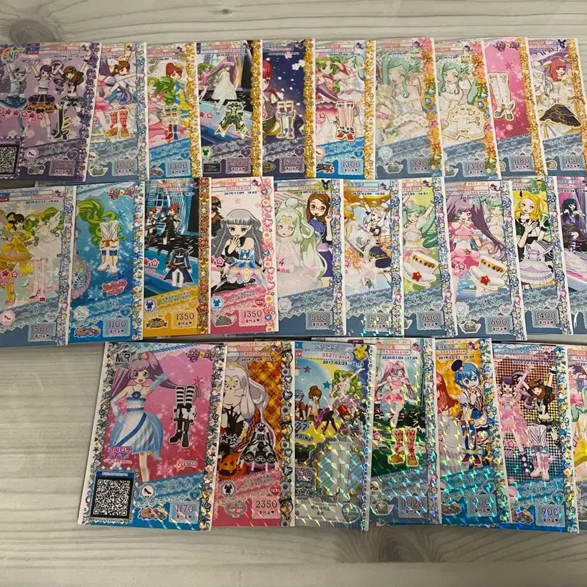 [BUNJANG] PriPara Card Bundle Set (27 Cards) / 프리파라 신급/DR/SNR/MR 27장 일괄