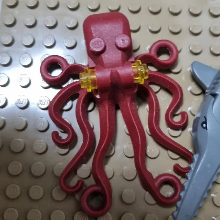 [BUNJANG] Lego Octopus Shark Minifigure Bundle Set / 레고 문어 톱상어 미니피규어 일괄
