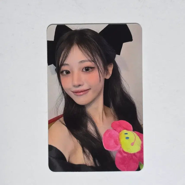 [BUNJANG] QWER Hina Mini Record Photocard / QWER 예판 미니레코드 포카 양도 히나