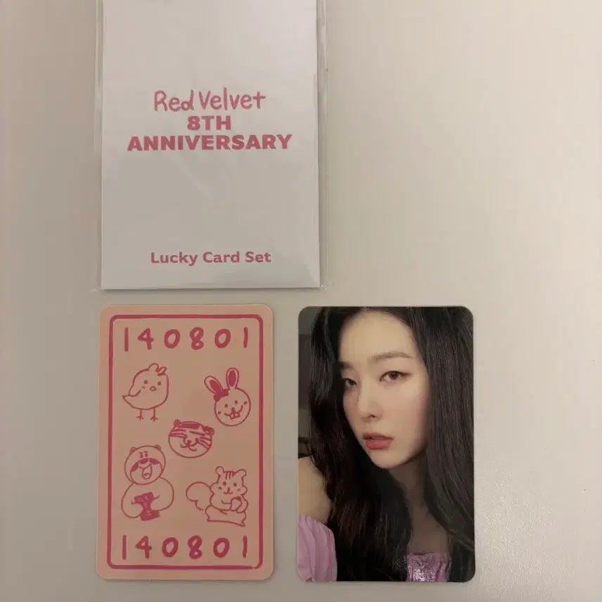 [BUNJANG] Red Velvet 8th Anniversary Seulgi Lucky Draw Photocard / 레드벨벳 8주년 슬기 럭키카드 포카