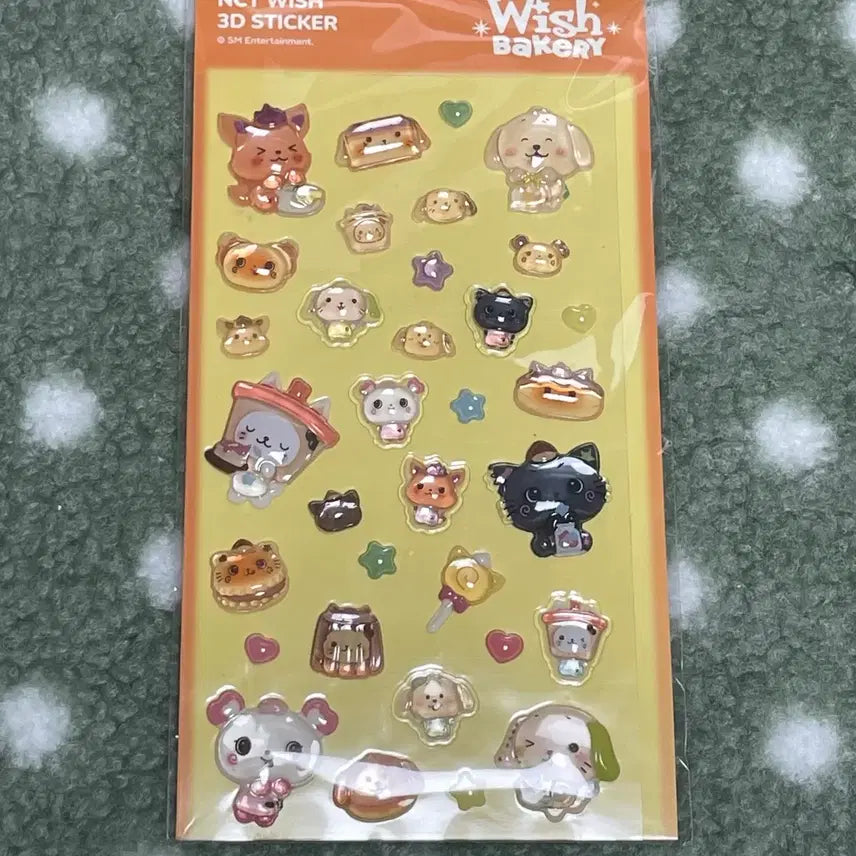 [BUNJANG] NCT WISH Wish Bakery MD 3D Sticker / 엔시티 위시 위시베이커리 팝업 엠디 3D 스티커 nct wish