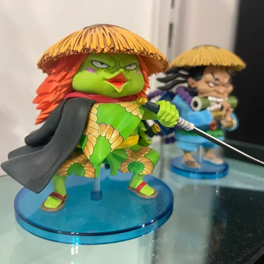 [BUNJANG] One Piece World Collectable Figure - Kawamatsu &amp; Raizo Resin Bundle Set / 원피스 월콜 레진 카와마츠 라이조 일괄