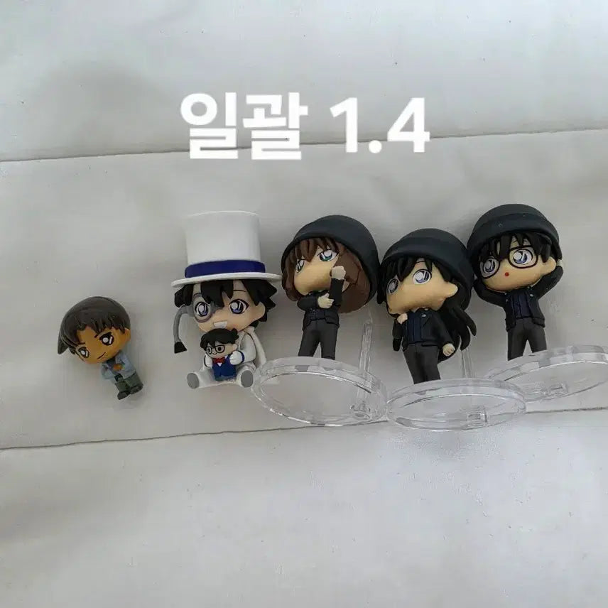 [BUNJANG] Detective Conan Mini Figures - Kaito Kid, Ran / 명탐정 코난 미니 피규어 괴도키드 란 양도 판매