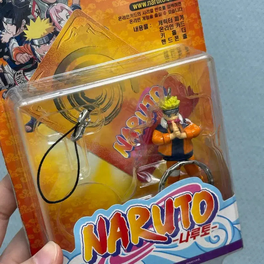 [BUNJANG] Naruto Classic Figure Keychain / 고전문구 완구 나루토 피규어 키홀더 키링