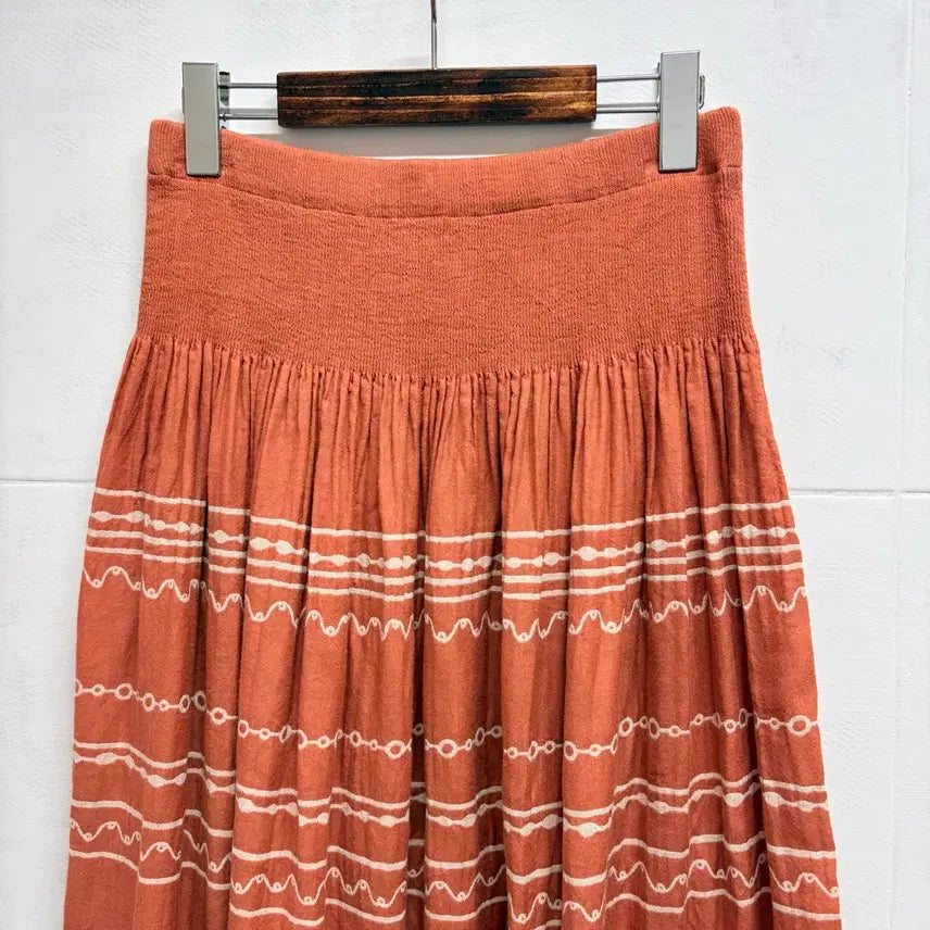 [BUNJANG] Plantation by Issey Miyake Ethnic Jacquard Hippie Long Skirt / Plantation by IsseyMiyake 에스닉 자카드 히피 롱 스
