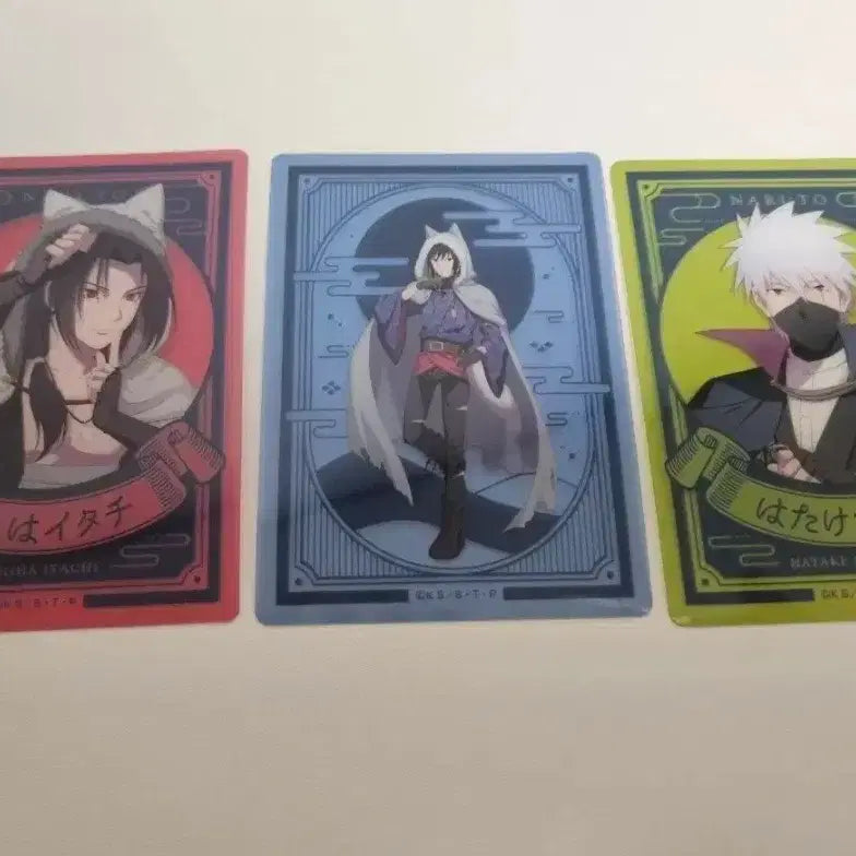 [BUNJANG] Naruto Itachi Kakashi Clear Photocard Bundle Set / 나루토 이타치, 카카시 클리어 포카 일괄 판매