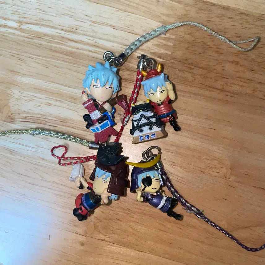 [BUNJANG] Gintama Gintoki Regional Limited Strap Keychain / 빈티지 은혼 긴토키 지역한정 스트랩 키링