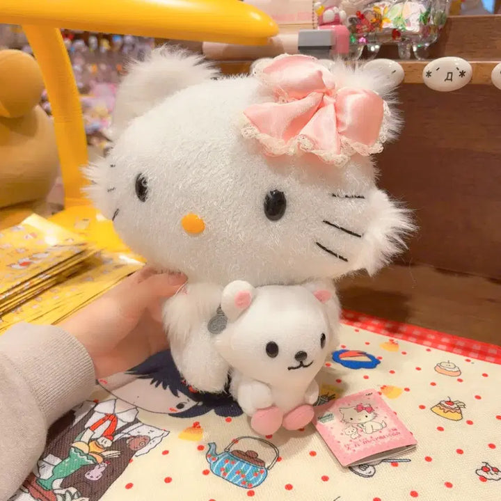 [BUNJANG] Sanrio Charmmy Kitty &amp; Hamster Doll Set / 고전 산리오 챠미키티 슈가 햄스터 세트 인형