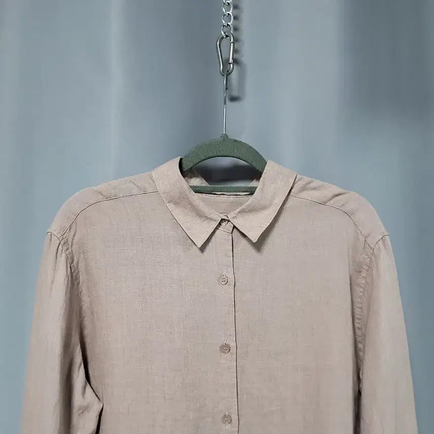 [BUNJANG] Giordano 100% Linen Shirt / 지오다노 린넨100 셔츠