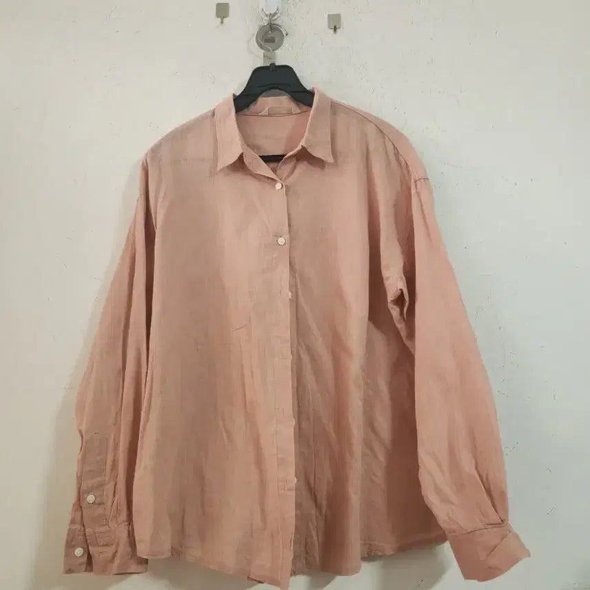 [BUNJANG] Pink Shirt / 핑크 셔츠 남방