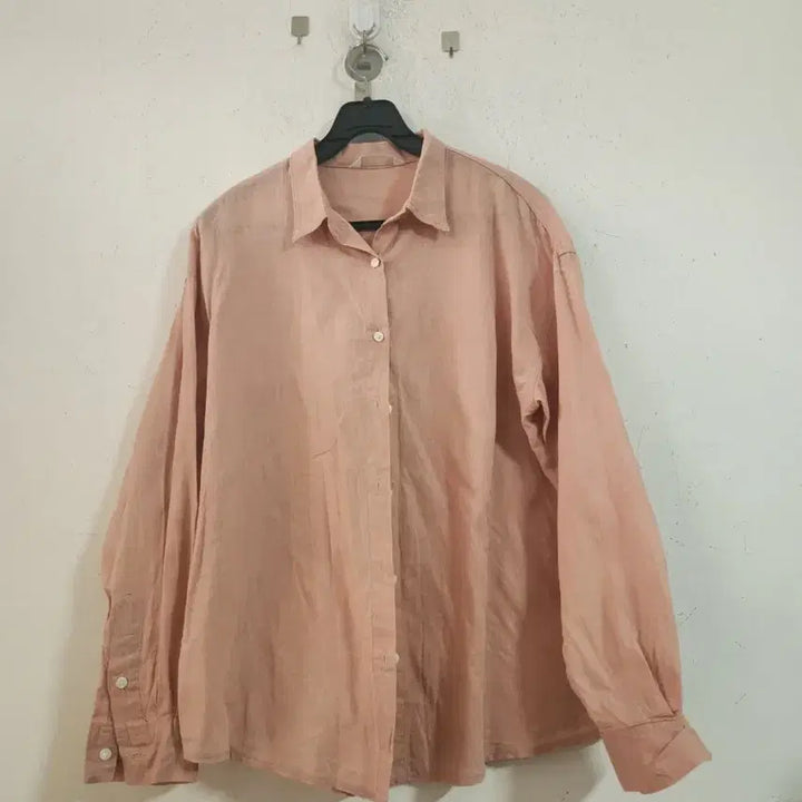 [BUNJANG] Pink Shirt / 핑크 셔츠 남방