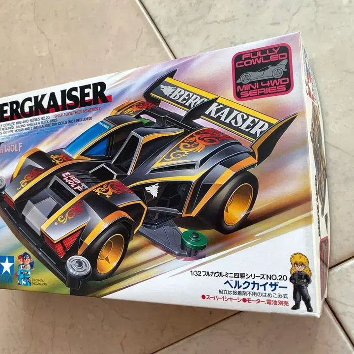 [BUNJANG] Tamiya Berge Kaiser Mini 4WD Model 19420 / 초판)당시물 타미야 베르크 카이저 미니카 19420  미니사구