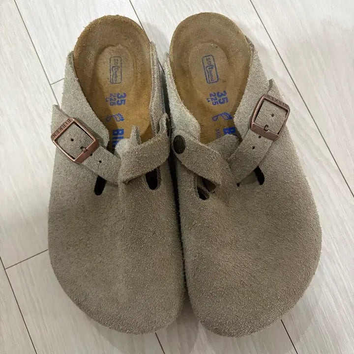 [BUNJANG] Birkenstock Boston 225 Size 35 / 버켄스탁 보스턴 타우페 35사이즈