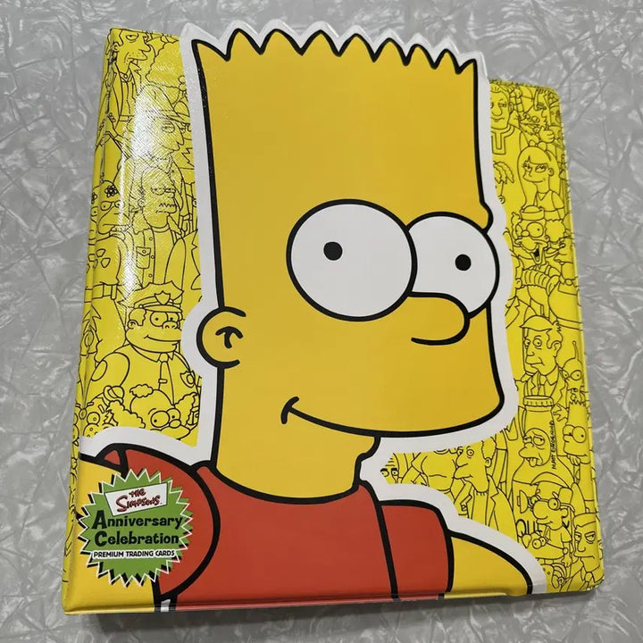 [BUNJANG] The Simpsons 10th Anniversary 2000 Binder + 81 Base Card Set / 심슨 가족 10주년 기념 2000 바인더 + 베이스 카드 81장 판매