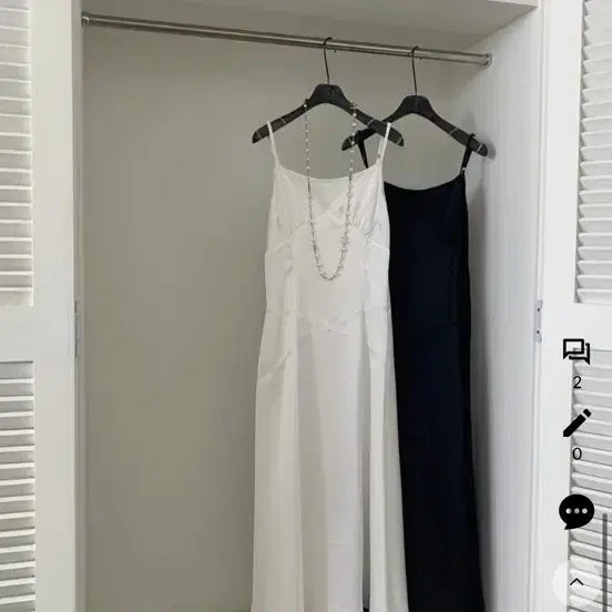 [BUNJANG] Ascelin Cream Long Dress Black / 버킨 아셀린 크림 롱 원피스  블랙