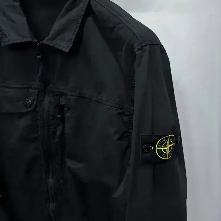 [BUNJANG] Stone Island Supima Cotton Overshirt / 스톤아일랜드 수피마코튼 오버셔츠