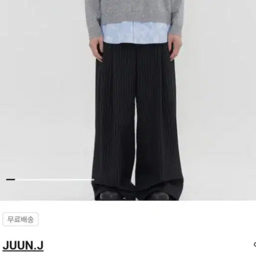 [BUNJANG] Juun.J Striped V-Neck Pullover Size S / 준지 스트라이프 브이넥 풀오버(s사이즈)