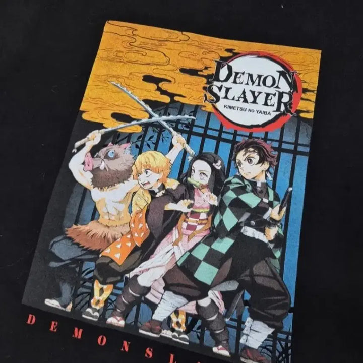 [BUNJANG] Demon Slayer Official T-Shirt / [L]귀멸의칼날 티셔츠 오피셜 -223