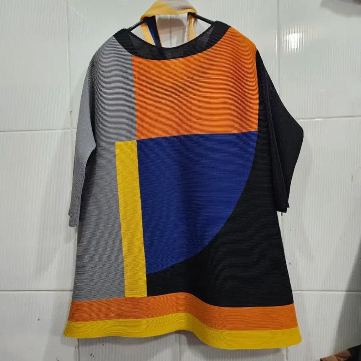[BUNJANG] Pleated Blouse with Scarf (New) / 플리츠블라우스+스카프(새상품)