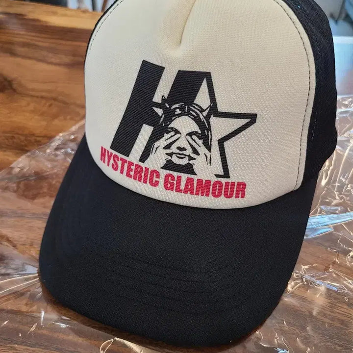 [BUNJANG] HYSTERIC GLAMOUR Star Evil Mesh Cap Black / 히스테릭 글래머 스타 이블 메쉬 캡 블랙