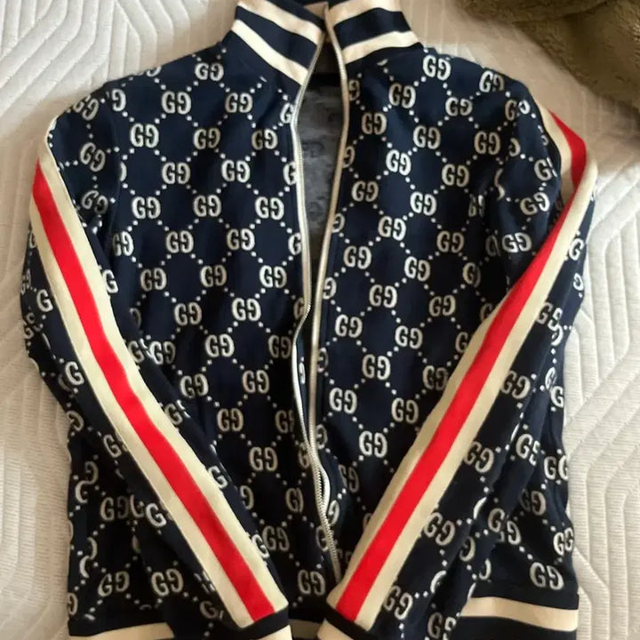[BUNJANG] Gucci Jacquard Training Zip-Up Jacket - Size S / 급처 정품 구찌 자카드 트레이닝 집업 자켓 s