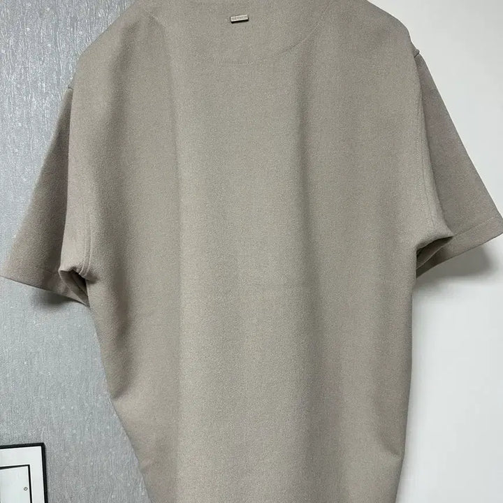 [BUNJANG] Solid Homme Grey T-shirt Size 48 / 솔리드옴므 베이지 티셔츠 48