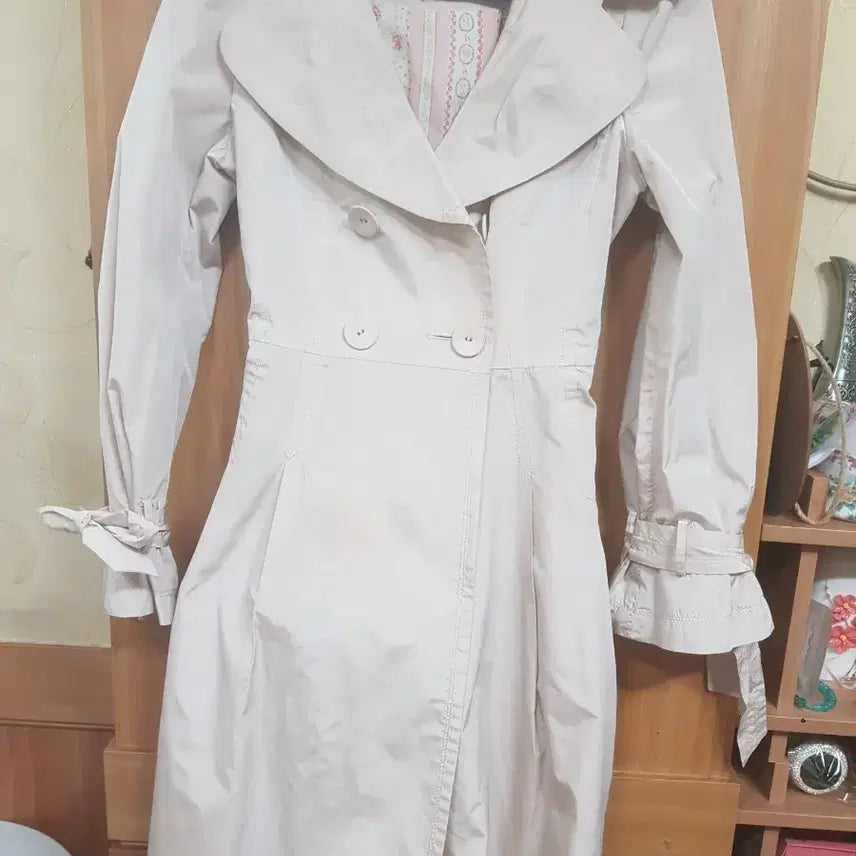 [BUNJANG] SOUP Trench Coat Beige / SOUP 트렌치 코트(55)