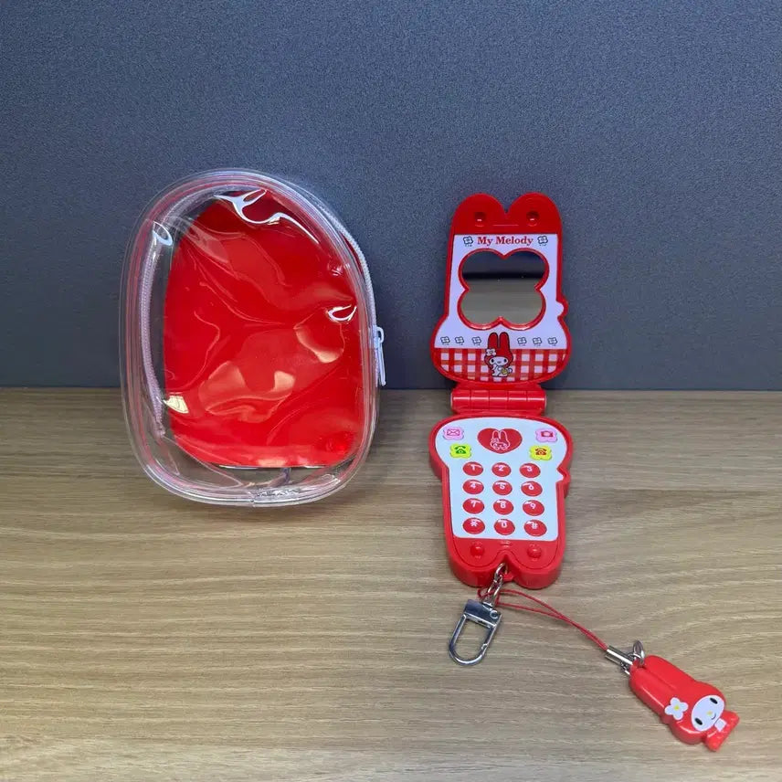 [BUNJANG] My Melody Cell Phone Folder Phone Charm / 마이멜로디 휴대폰 폴더폰 키링 산리오 핸드폰