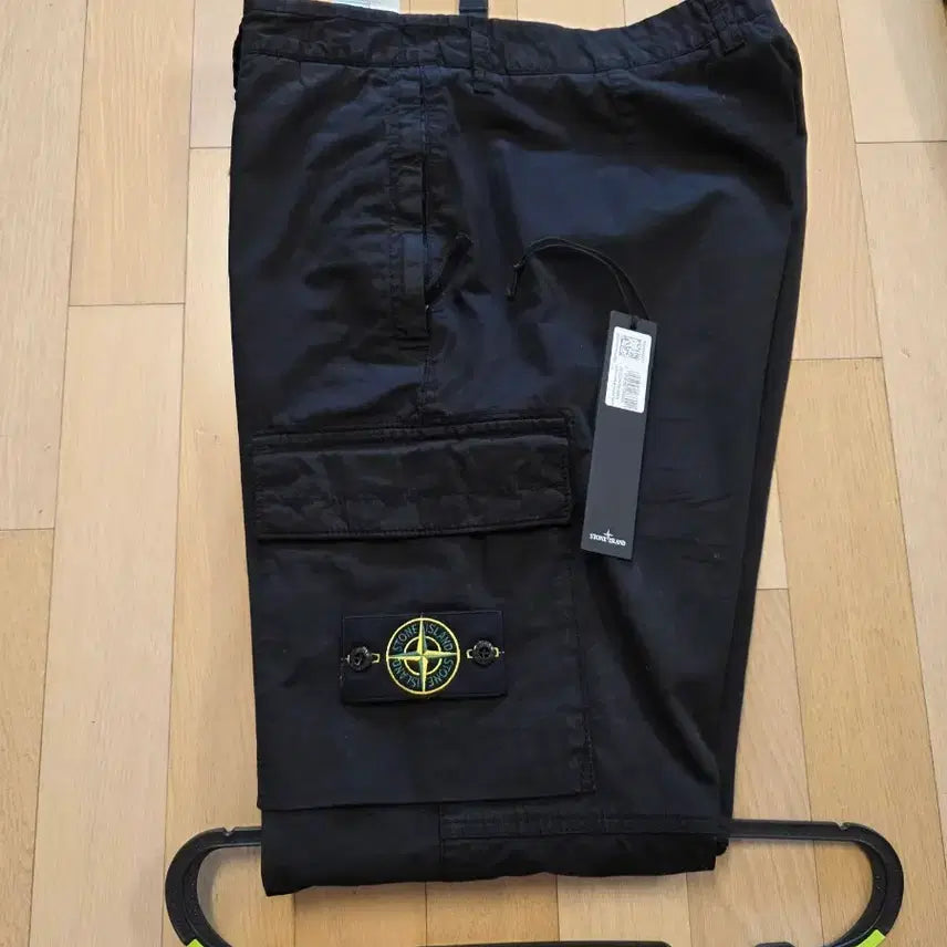 [BUNJANG] Stone Island Black Cargo Pants Size 33 / 스톤아일랜드 블랙 카고 바지 33