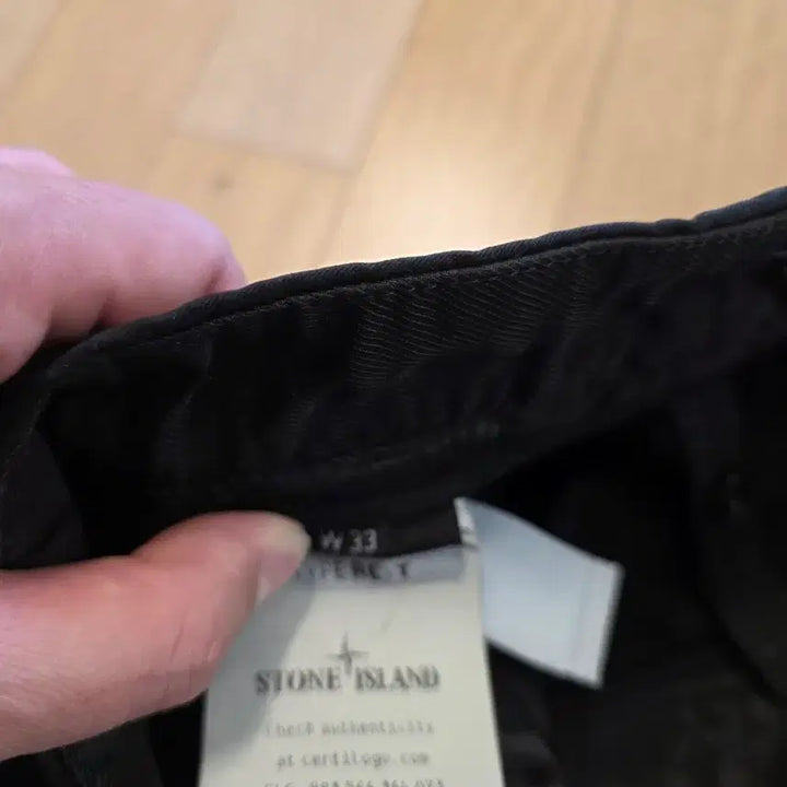 [BUNJANG] Stone Island Black Cargo Pants Size 33 / 스톤아일랜드 블랙 카고 바지 33