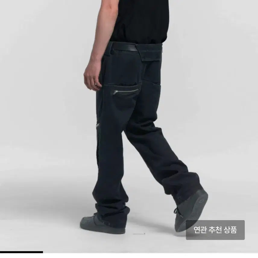 [BUNJANG] PLST Rebuilt Pocket Pants Black M / 플프 MPa 리빌드 포켓 팬츠 블랙 m