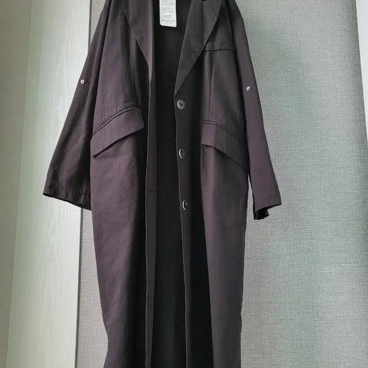 [BUNJANG] CLEF Long Coat Black (Size F) / (택가198000원)CLEF 롱코트