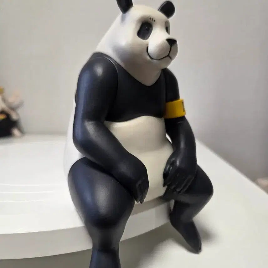[BUNJANG] Sitting Panda Figurine Ornament / 앉아있는 팬더 피규어 장식품(노박스)