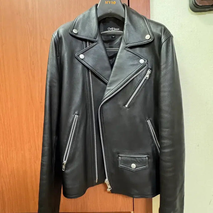 [BUNJANG] Dope Jassun Lambskin Rider Leather Jacket / 도프제이슨 램스킨 라이더 가죽자켓