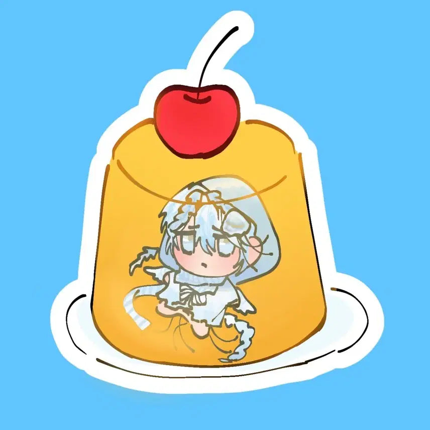 [BUNJANG] Custom "Pudding Character" Digital Art Commission / SD 푸딩 커미션