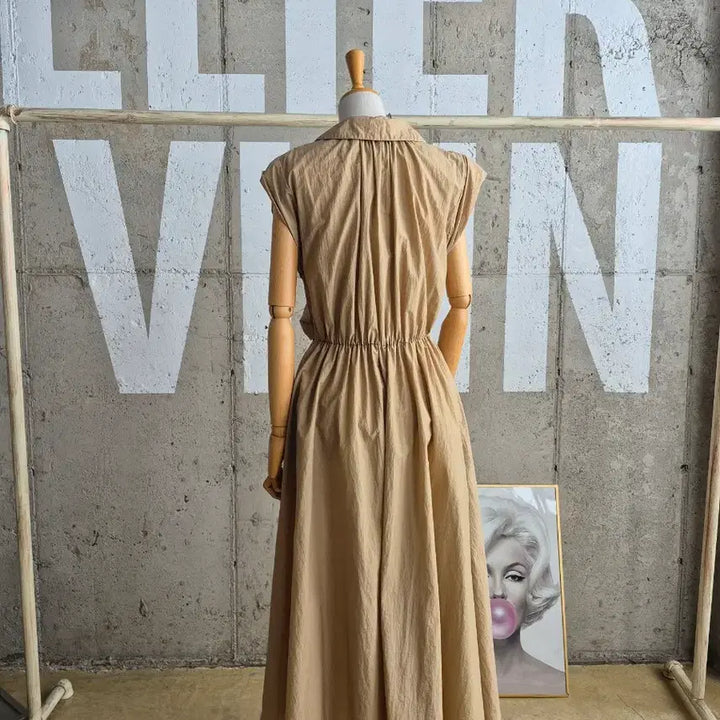 [BUNJANG] Valencia Crinkly Cool Separable Long Dress / 발렌시아 바스락 시원 분리원피스