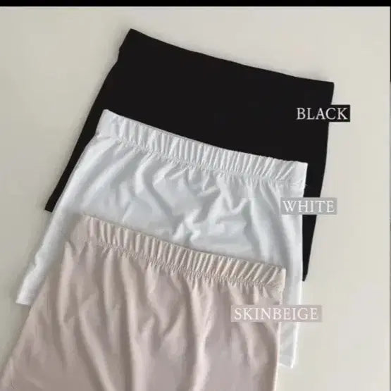 [BUNJANG] Skin Tone Slip Shorts / 스킨색 속바지