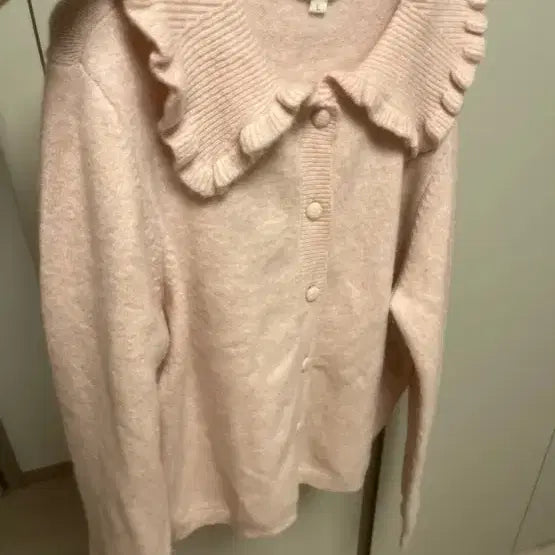[BUNJANG] Frill Collar Cardigan / 프릴카라 가디건