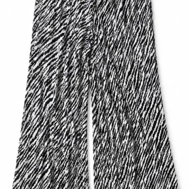 [BUNJANG] Zebra Print Flowy Pants Free Size New / 지브라 찰랑팬츠 free size 새제품