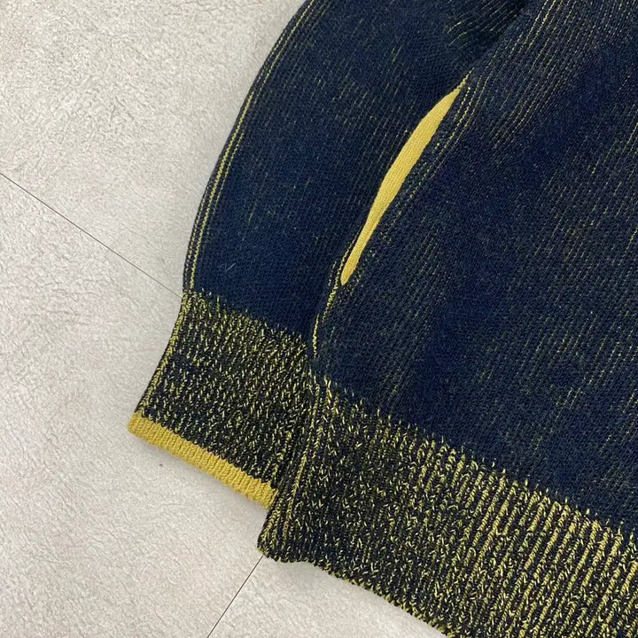 [BUNJANG] Heritage Floss Wool Double Knit Zip-Up (Size 105) / 헤리티지플로스 울 더블 니트 집업 (105)
