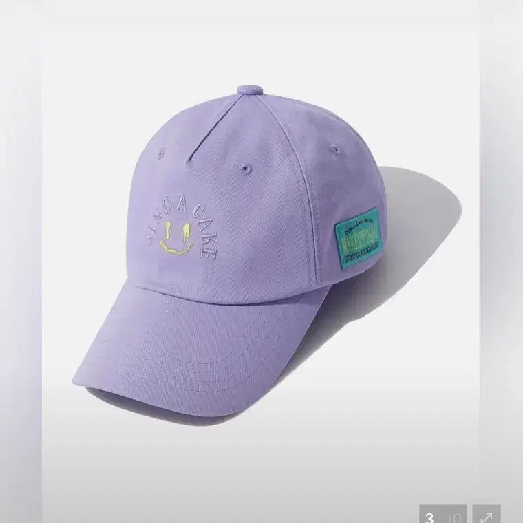 [BUNJANG] Customellow Sad Smile X Dinga Cake Collaboration Ball Cap / 무료배송ㅣ커스텀멜로우 새드스마일X딩가케익 볼캡