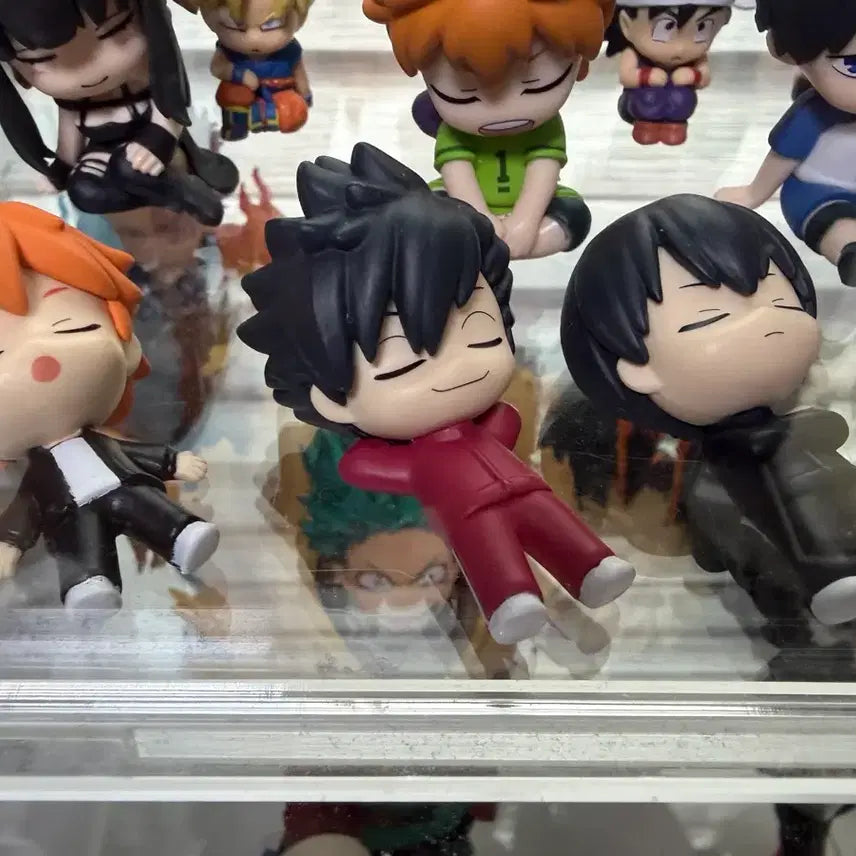 [BUNJANG] Haikyuu!! Nemurasetai 4 Types Figure Set / 하이큐 네무라세타이 4종