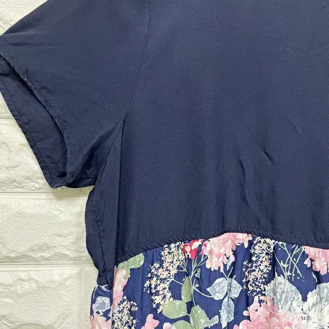 [BUNJANG] Rayon Short Sleeve Dress / 0153 레이온 반팔 원피스