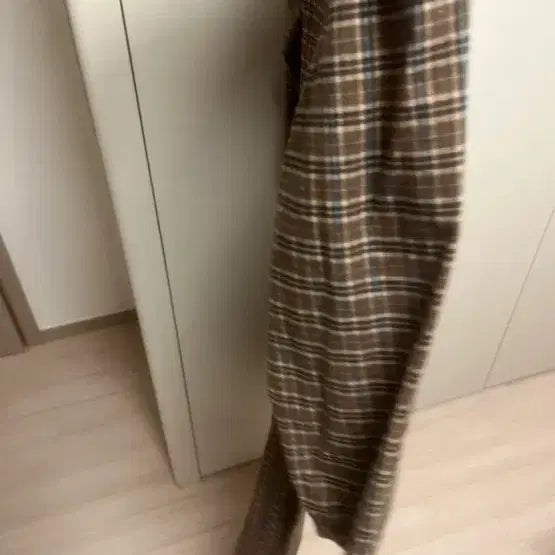 [BUNJANG] Roompecker Check Pattern Long One-Piece Dress / 룸페커 원피스