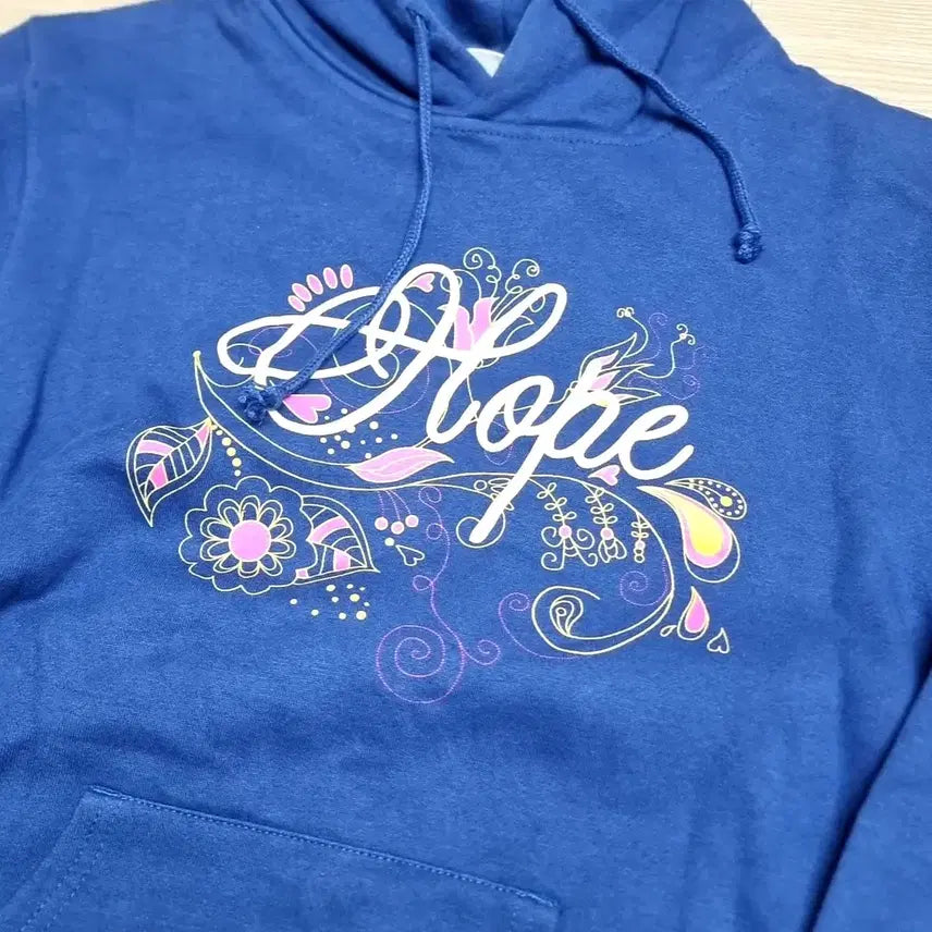 [BUNJANG] Hanes Blue Hoodie (Size 100) / 일본제 헤인즈 블루 후드티(100)