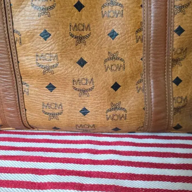 [BUNJANG] MCM Signature Pattern Shoulder Bag / MCM가방(숄더백)정품