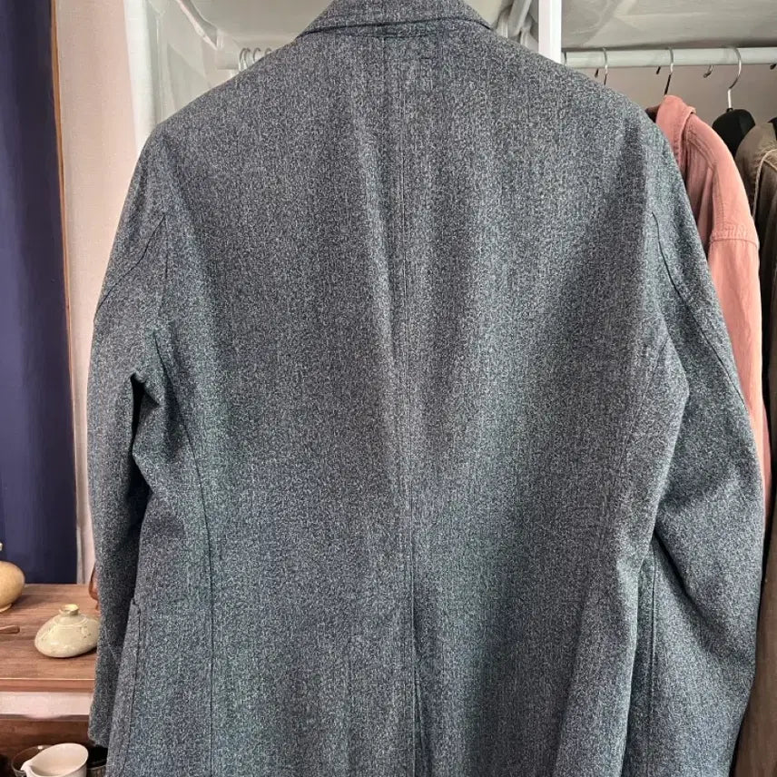 [BUNJANG] RRL Double RL Indigo Salt &amp; Pepper Work Blazer Jacket / Rrl 스포츠 자켓 m / 엔지니어 워크 블레이저 더블알엘