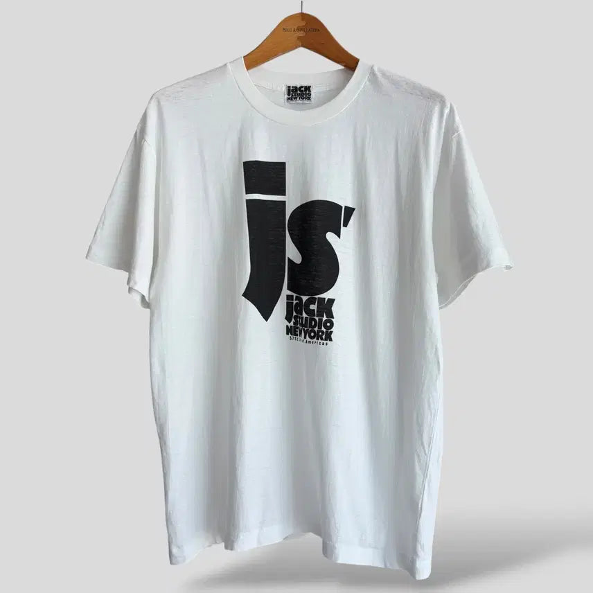 [BUNJANG] Jack Studio NewYork Oversized Short Sleeve T-Shirt / (OS)Jack Studio NewYork 잭 스튜디오 뉴욕 반팔티셔츠
