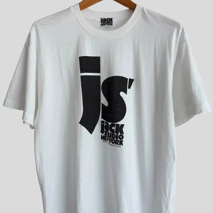 [BUNJANG] Jack Studio NewYork Oversized Short Sleeve T-Shirt / (OS)Jack Studio NewYork 잭 스튜디오 뉴욕 반팔티셔츠